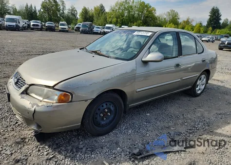 2002 Nissan Sentra Xe z USA, uszkodzony, nr VIN 3N1CB51D03L817355